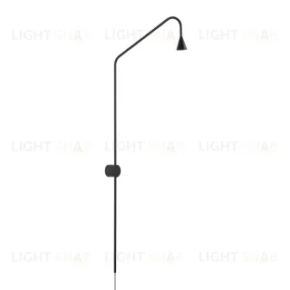 Бра Arlight SP-RINAR-WALL-5W Warm3000 (BK, 36 deg, 230V) (IP20 Металл) 059589