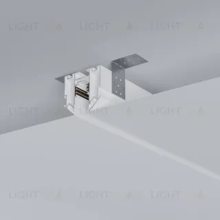 Крышка боковая 2шт Arlight MAG-ORIENT-COVER-SIDE-STR-2000 (WH) (Пластик) 059606
