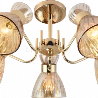 Люстра Rivoli Victoria 9183-305 5хЕ27 60 Вт модерн