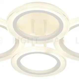 Потолочный светильник Эра Модерн Ring CLL-1-59W 3K-6,5K RC WH