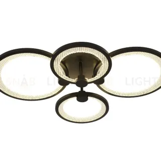 Потолочный светильник Эра Модерн Odry CLL-1-78W 3K-6,5K RC BK