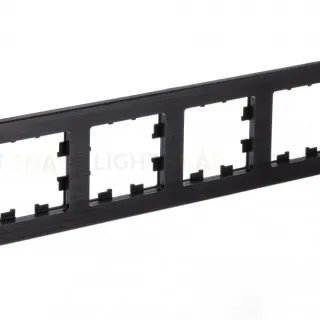Рамка 4-ая Systeme Electric AtlasDesign Nature Металл оникс ATN312304