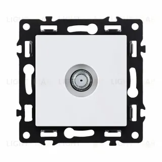 Розетка TV, белый Kollinger Asthetik AS-020WH