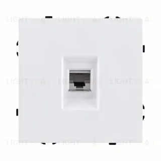 Розетка телефонная RJ11, белый матовый Kollinger Eclipse EC-019WH