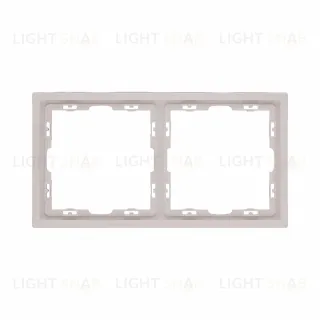 Рамка 2-постовая, кашемир матовый Kollinger Eclipse EC2CM