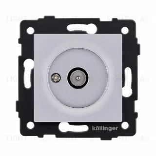 Розетка TV (папа), серый Kollinger REA-007GY для Aspekt, Eleganz, Reflex