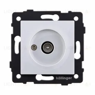 Розетка TV (папа), белый Kollinger REA-007WH для Aspekt, Eleganz, Reflex