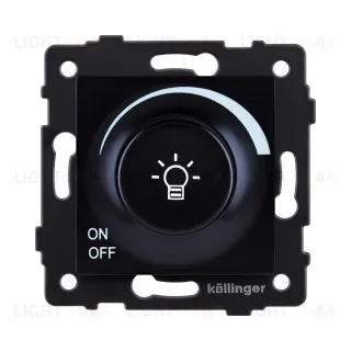 Светорегулятор универсальный 500W, черный Kollinger REA-027BK для Aspekt, Eleganz, Reflex