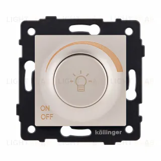 Светорегулятор универсальный 500W, золотой Kollinger REA-027GD для Aspekt, Eleganz, Reflex