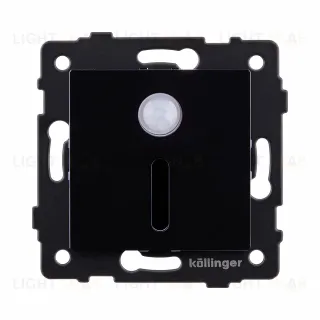 Подсветка лестницы с датчиком движения, точечный свет, черный Kollinger REA-045BK для Aspekt, Eleganz, Reflex