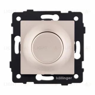 Светорегулятор для светодиодных ламп, проходной, 500W, золотой Kollinger REA-048GD для Aspekt, Eleganz, Reflex