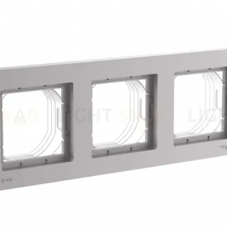 Рамка 3-ая, универсальная Systeme Electric AtlasDesign Aqua Алюминий ATN440303