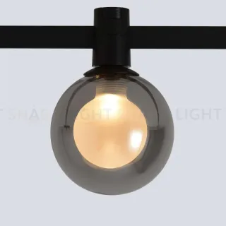 Трековый светильник для гибкой магнитной системы Crystal Lux Trace 48V CLT 0.37 004 5W BL SMART