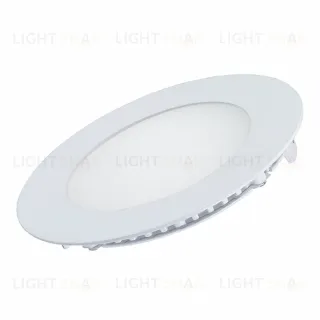 Встраиваемый светильник Arlight MS-EDGE-R120-6W Day4000 (WH, 115 deg, 230V) (IP44 Металл) 041903