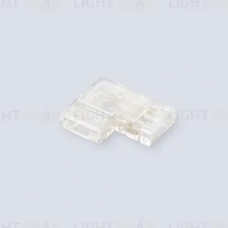 Соединитель угловой Ambrella Light Illumination COB 12/24V для лент 10mm (2 конт.) (10шт. в комплекте) GS6861