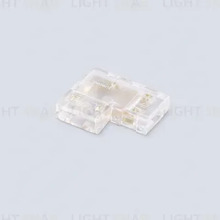 Соединитель угловой Ambrella Light Illumination COB RGB 12/24V для лент 10mm (4 конт.) (10шт. в комплекте) GS6891