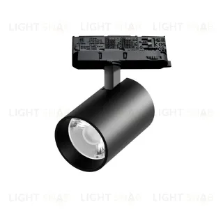 Трековый трехфазный светильник Quattro LED 15G с адаптером Lightstar Alta Base A5337QT15G (215337 + 594037 + 215301)