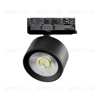 Трековый трехфазный светильник Quattro LED с адаптером Lightstar Alta Pro A5537QT (215537 + 594037)
