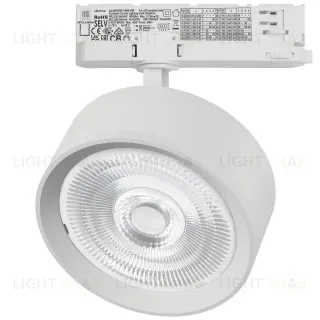 Трековый трехфазный светильник Quattro LED 60G с адаптером Lightstar Alta Pro A5746QT60G (215746 + 594046 + 215704)