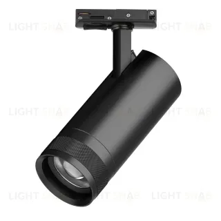 Трековый светильник для однофазного/трехфазного шинопровода Barra 20-55G с тонким адаптером Lightstar Canno Pro C4207SS