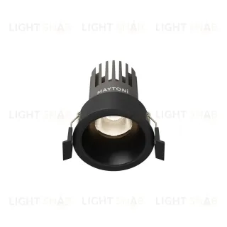 Встраиваемый светильник Maytoni Technical Dip Hight DL123-10W-4K-B