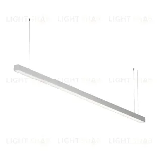 Линейный подвесной светильник Maytoni Technical 3000K 50x50 (Серебро, 2 м) LL312023