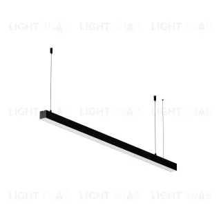 Линейный подвесной светильник Maytoni Technical 4000K 35x35 (Черный, 1 м) LL312012
