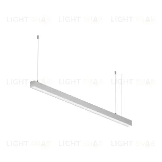 Линейный подвесной светильник Maytoni Technical 4000K 35x35 (Серебро, 1 м) LL312004
