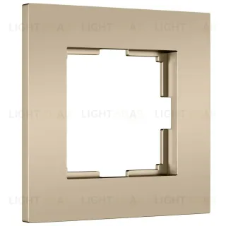 Рамка на 1 пост Werkel Slab (шампань софт) W0012911 4690389218385 a071623