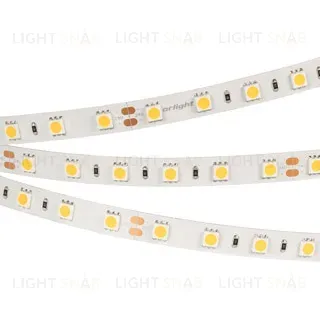 Светодиодная лента Arlight RT-B60-10mm 24V White6000 (14.4 W/m, IP20, 5m) (14.4 Вт/м, IP20) 008829(3)