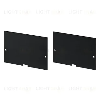 Заглушка Arlight POWER-W100H70 BLACK глухая (Алюминий) 058520