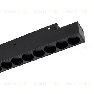 Трековый магнитный светильник Arlight MAG-ORIENT-DOTS-L465-16W Day4000-MIX (BK, 24 deg, 48V, TUYA Zigbee) (IP20 Металл) 053813