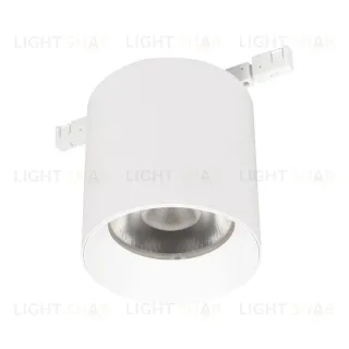 Трековый магнитный светильник Arlight MAG-MICROCOSM-POINT-R68-7W Warm3000 (WH, 36 deg, 24V) (IP20 Металл) 051826