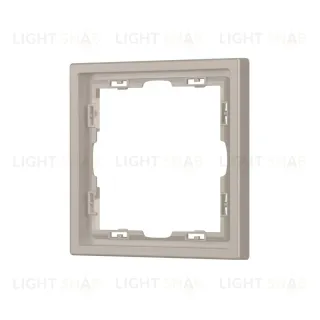 Рамка пластиковая Arlight FRM-NOBE-SFPL-1-CA 059454