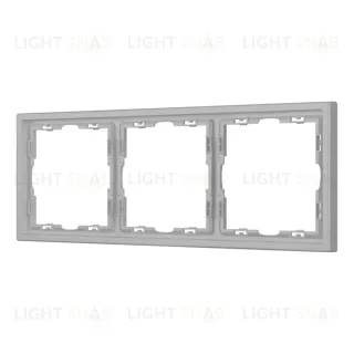 Рамка пластиковая Arlight FRM-NOBE-SFPL-3-IS 059459