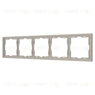 Рамка пластиковая Arlight FRM-NOBE-SFPL-5-CA 059462