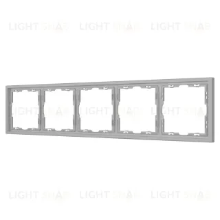 Рамка пластиковая Arlight FRM-NOBE-SFPL-5-IS 059463