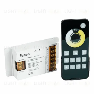 Контроллер CCT с пультом, таймером и визуализатором звука Feron LD482 12-24-48V 52097