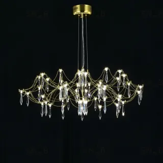 Подвесная люстра Myfar Ersilia MR2663-60P-76AP