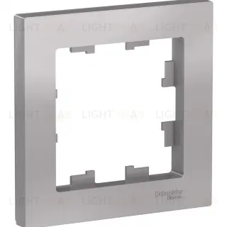 Рамка 1-ая Systeme Electric AtlasDesign Алюминий ATN000301