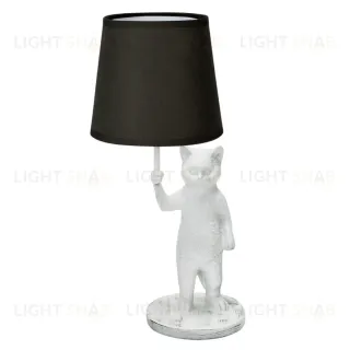 Настольная лампа Uniel UL-00013445 UML-B465 E14 WHITE/BLACK