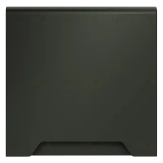 Накладка для розетки с заземлением, защитными шторками и крышкой Voltum S70 (титан) VLS000806
