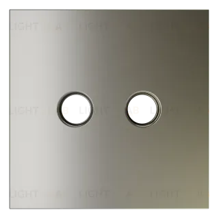 Накладка для розетки телевизионной оконечной TV+SAT Voltum S70 (шелк) VLS001604