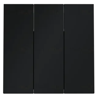 Клавиши для выключателя/переключателя трехклавишного Voltum S70 (графит) VLS000507