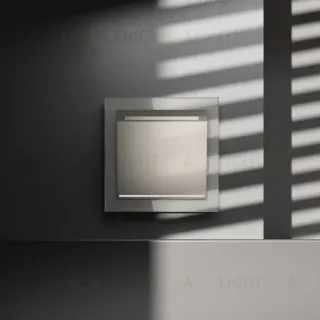 Выключатель встраиваемый Voltum S70 карточный 16А, (шелк) VLS010704
