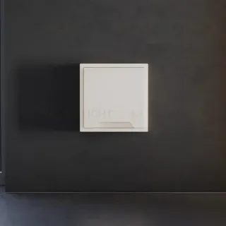 Накладка для розетки с заземлением, защитными шторками и крышкой Voltum S70 (хлопок) VLS000813