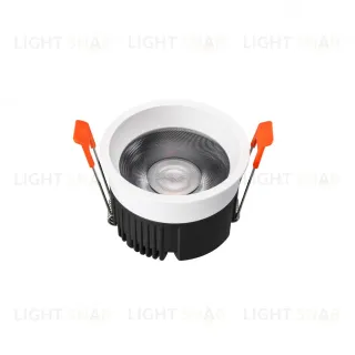 Встраиваемый светильник Iledex Technical Mars DIM 112-12W-D80-3000K-24DG-WH