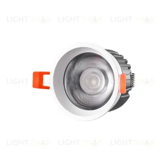 Встраиваемый светильник Iledex Technical Mars DIM 112-12W-D80-4000K-24DG-WH