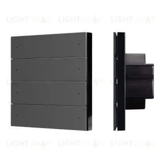 Кнопочная панель Arlight SMART DALI-301-22-8K-D2-IN Black (BUS, Frameless) (IARL, IP20 Пластик) 060974