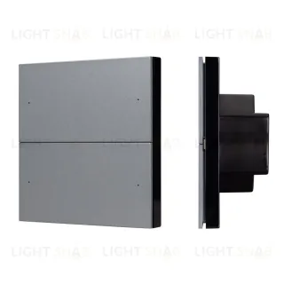 Кнопочная панель Arlight SMART DALI-301-22-4K-D2-IN Grey (BUS, Frameless) (IARL, IP20 Пластик) 060977